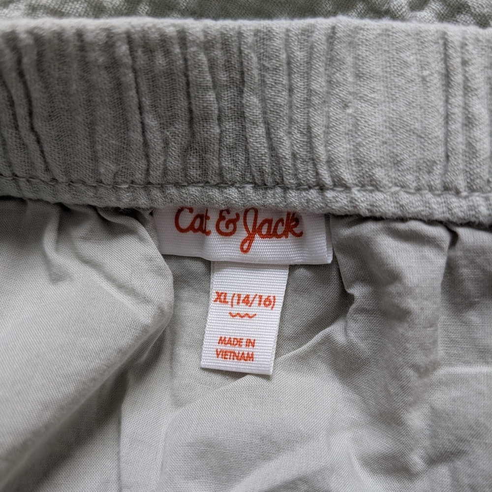 Sage Green Tiered Button-Front Skirt Girls XL Or Women's XS - Picture 4 of 5